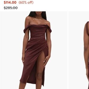 House of CB Rhoda off the shoulder